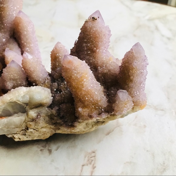 Large Amethyst Spirit Cactus Quartz - Picture 8 of 8